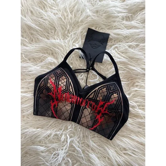 Civil Regime x No Tomorrow Kelly Seamless Sports Bra Sacrifice Size XS - Picture 4 of 8